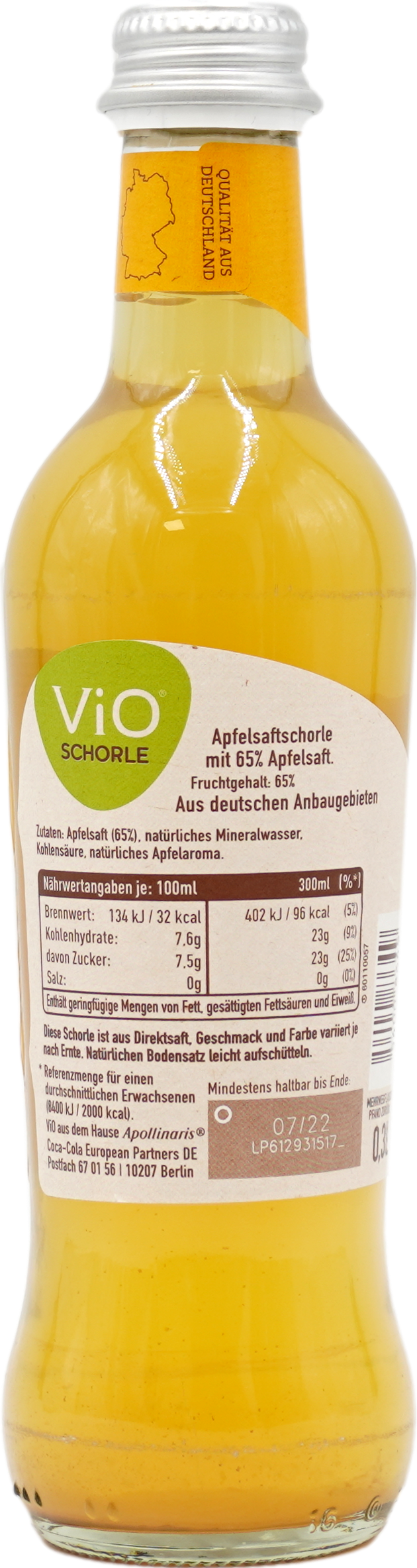 Apollinaris VIO Apfelsaft-Schorle
