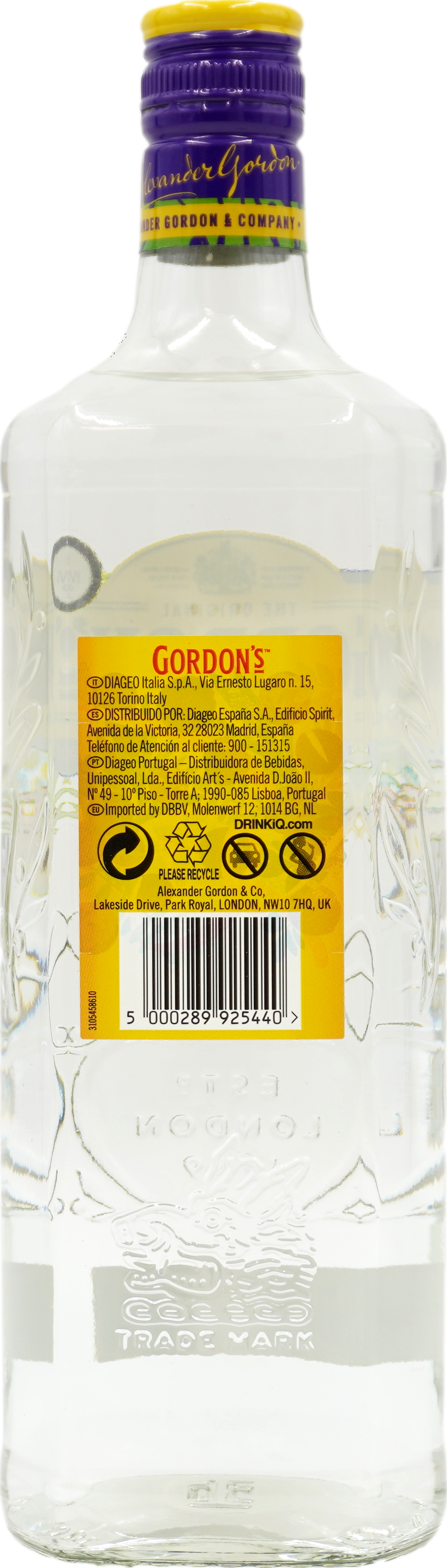 Gordon´s Dry Gin 37,5%