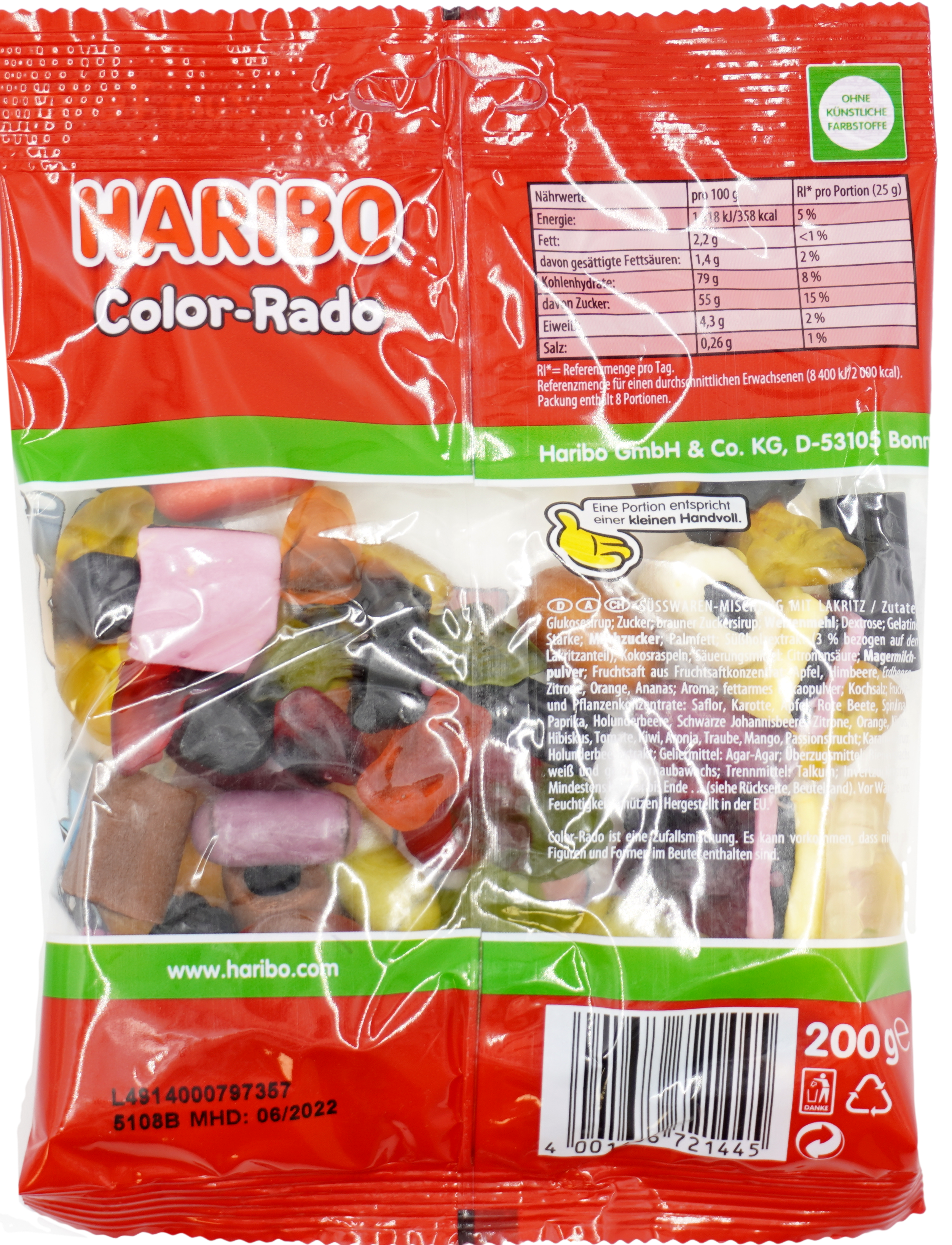 Haribo Color-Rado 200g