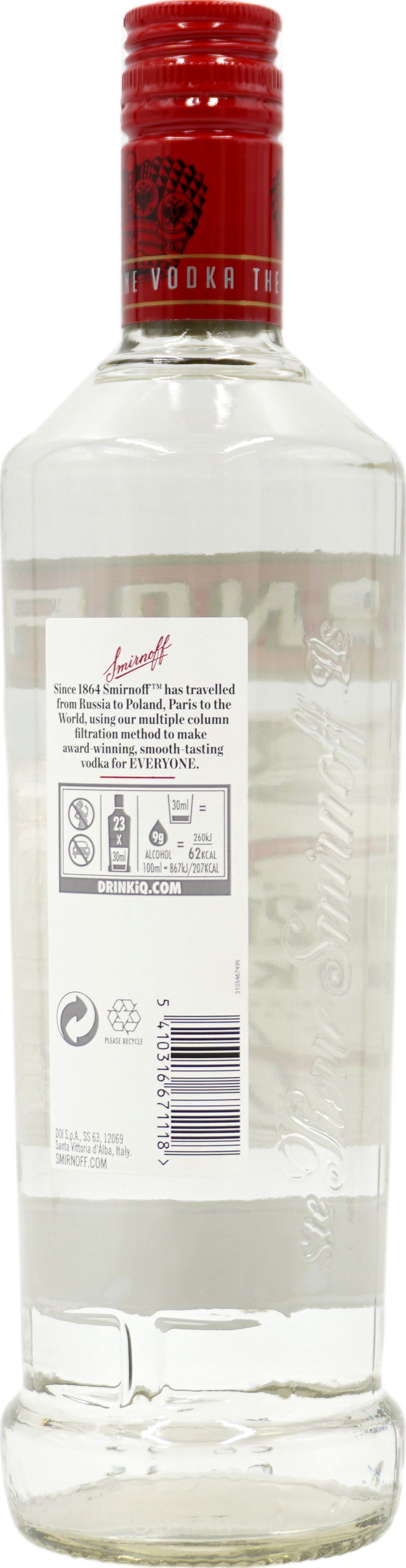 Smirnoff Wodka 37,5 %