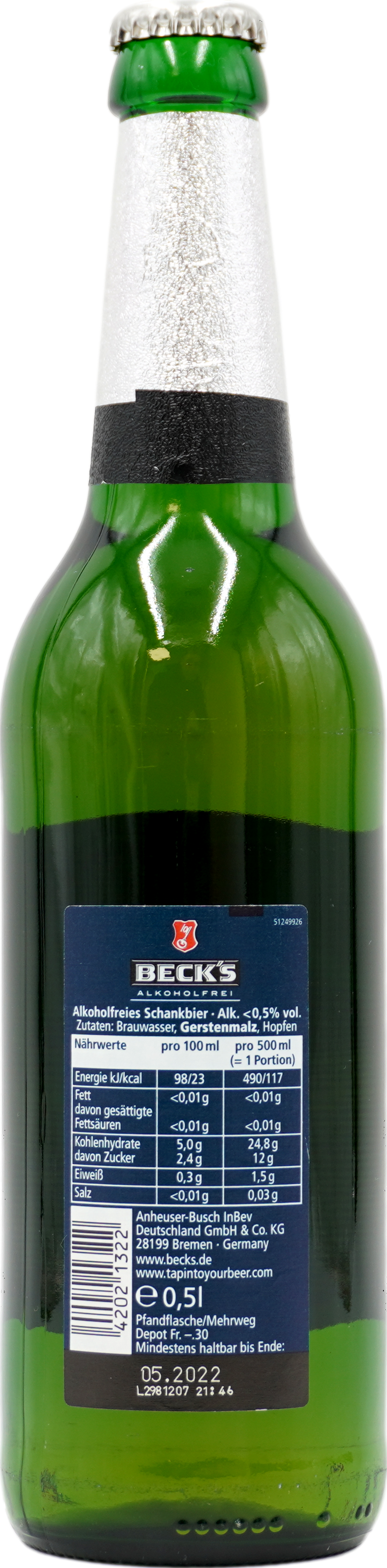 Beck´s Bier Alkoholfrei
