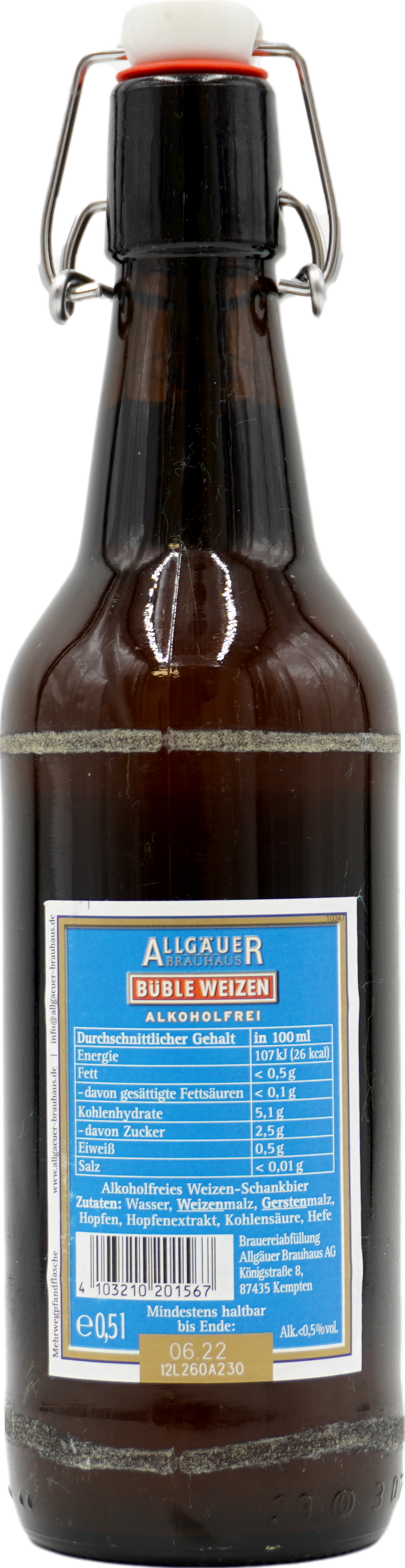 Allgaeuer_Bueble_Edel_Weissbier_Alkoholfrei_B769_1_x_5l_Glas_20_1 Allgäuer Büble Edel-Weißbier Alkoholfrei