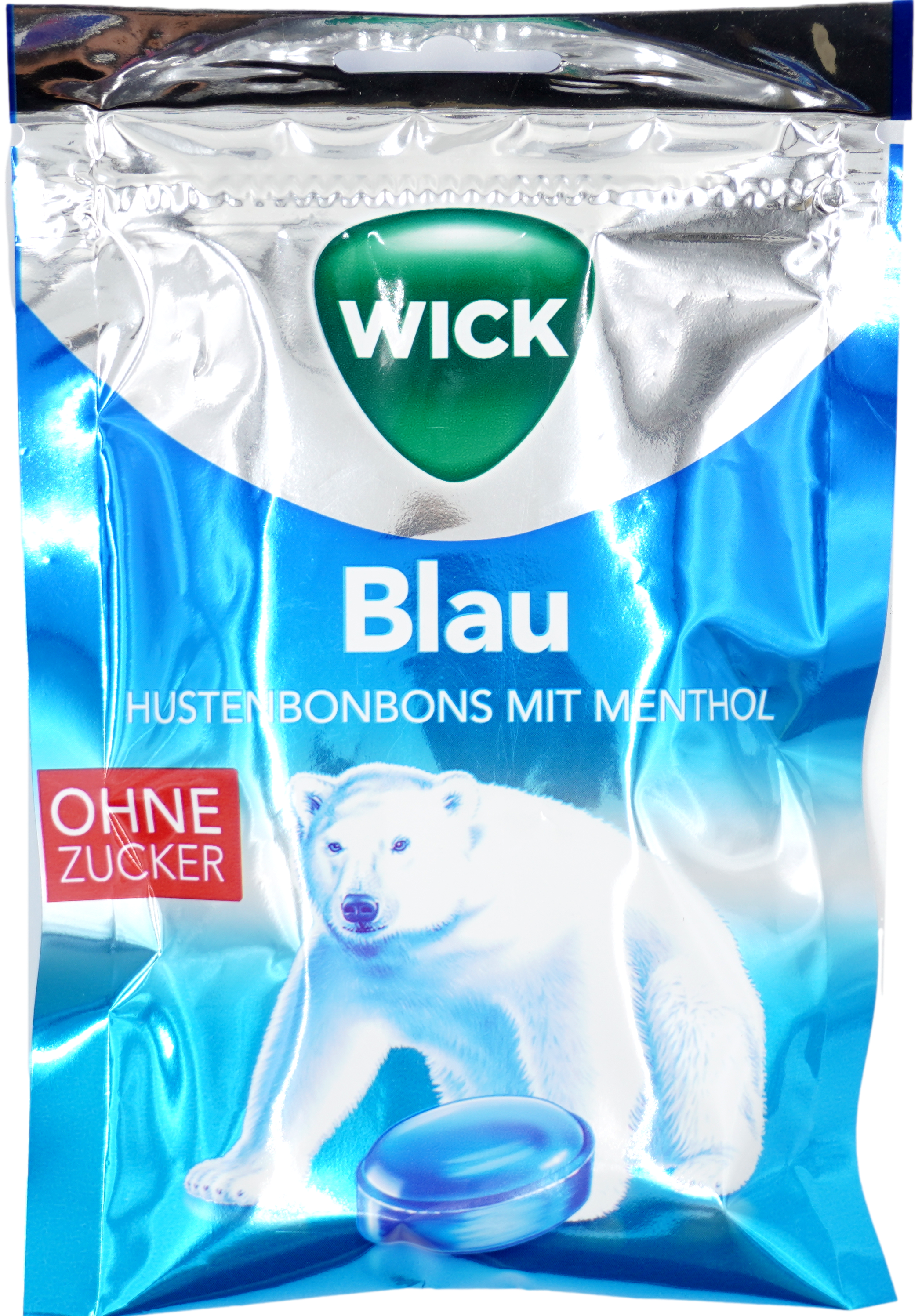 Wick Blau Menthol 72g ohne zucker