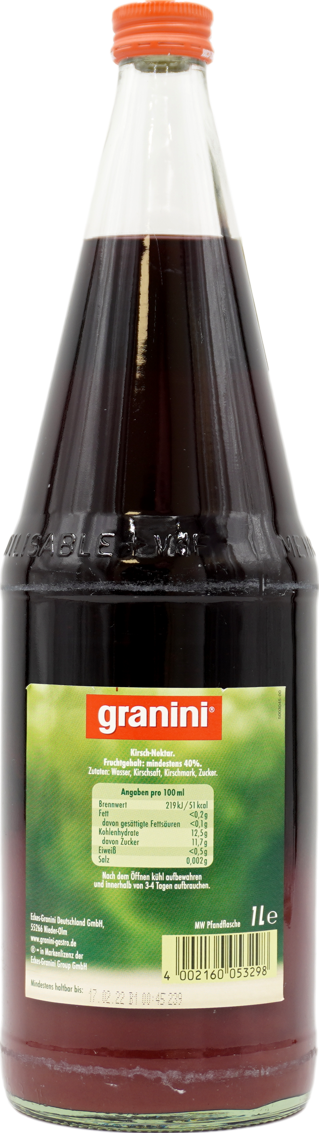 Granini Kirsche (Sauerkirschnektar 40%)