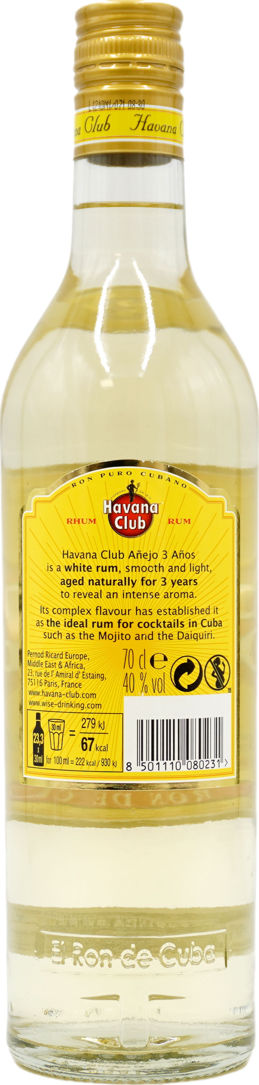 Havana Club Rum 40%