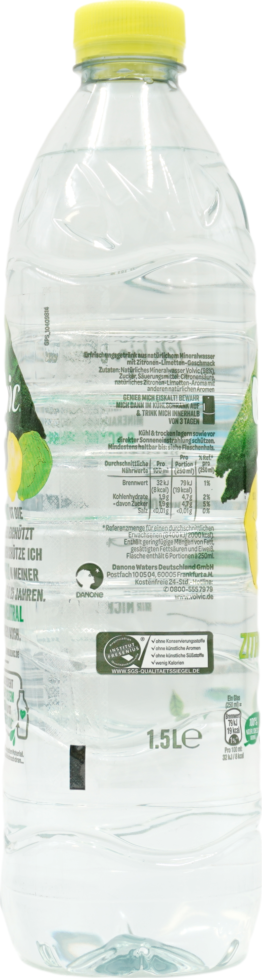 Volvic Frucht Zitrone-Limette