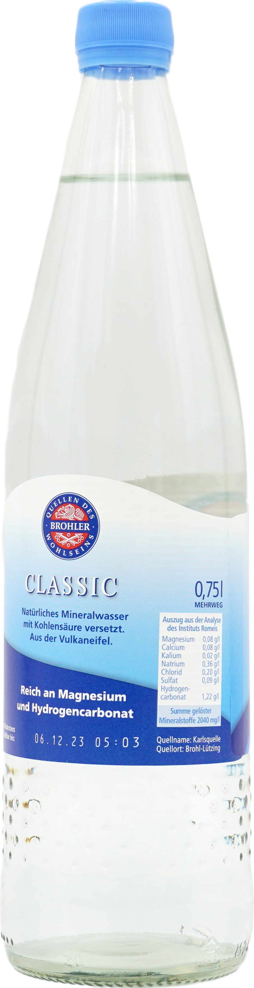 Brohler Mineralwasser Classic