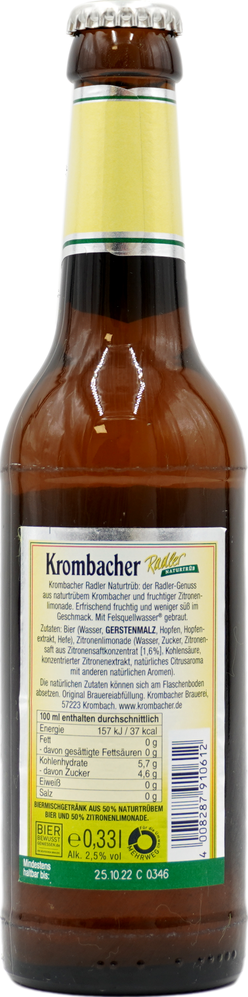 Krombacher Radler Naturtrüb