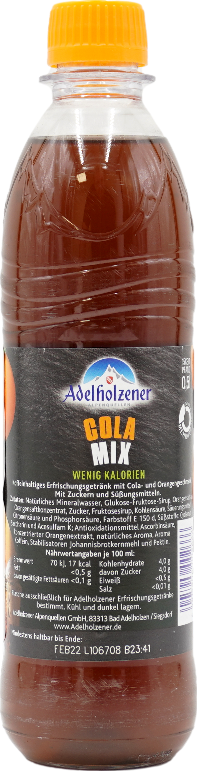Adelholzener_Cola_Mix_L6915_12_x_0_5l_PET-_1_x_0_5l_PET_1 Adelholzener Cola Mix