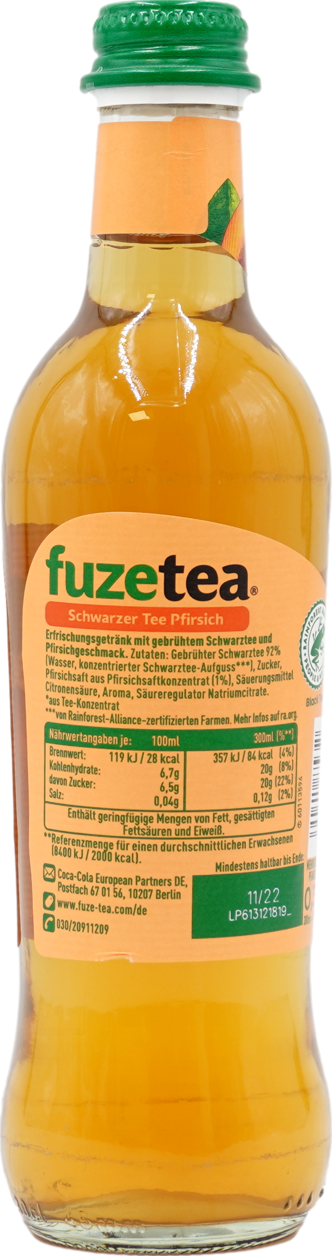 Fuze Tea Pfirsich
