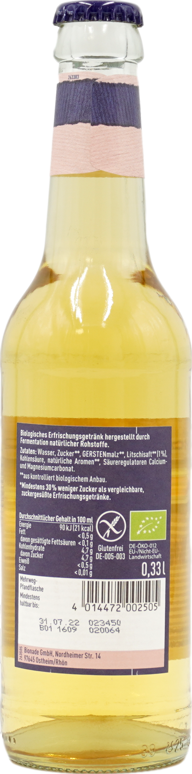 Bionade Litschi