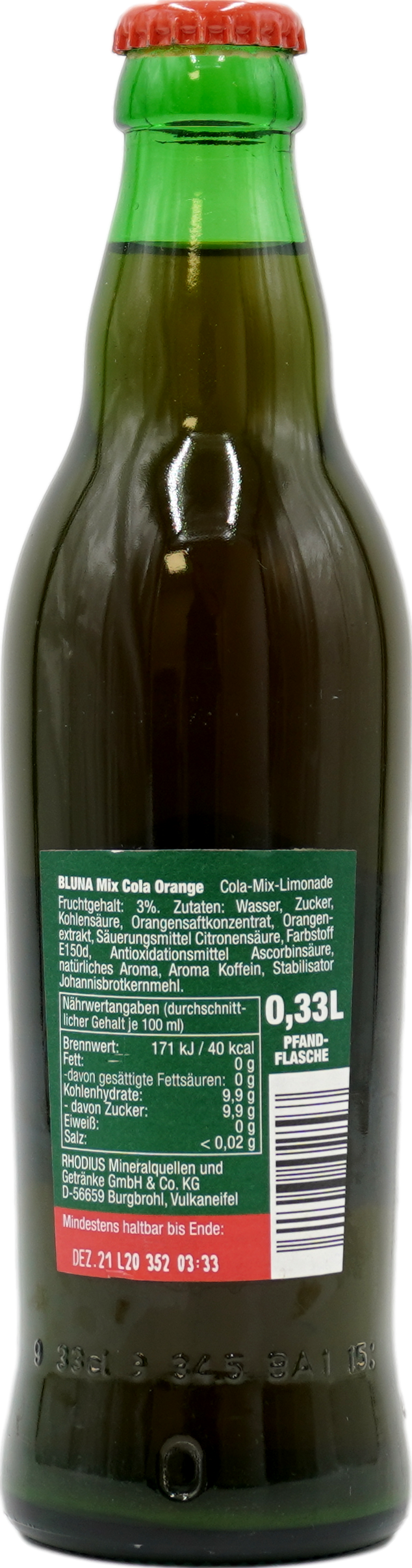 Bluna Mix Cola-Orange