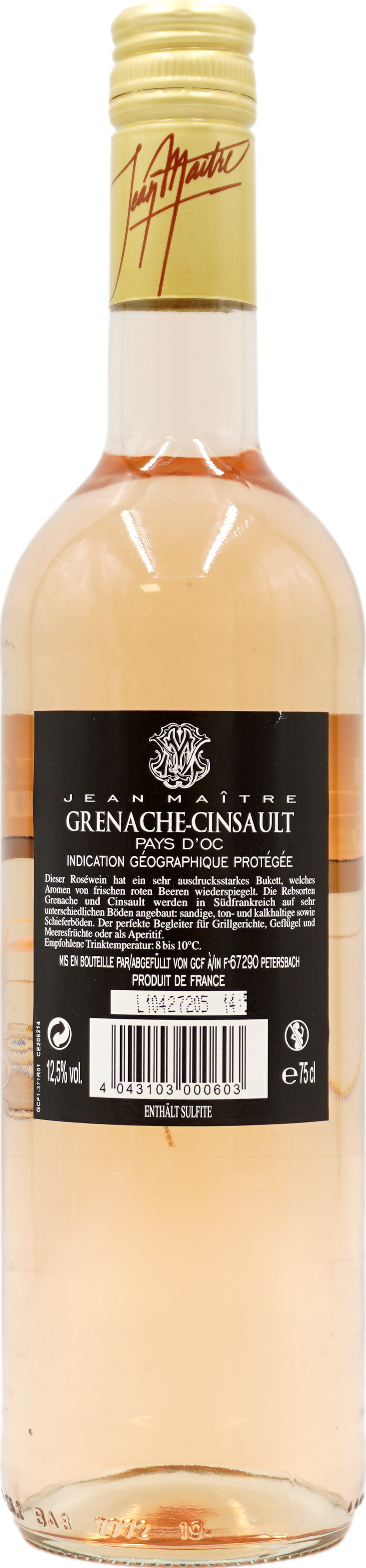 Auberge Jean Maitre Cinsault Grenache trocken rose
