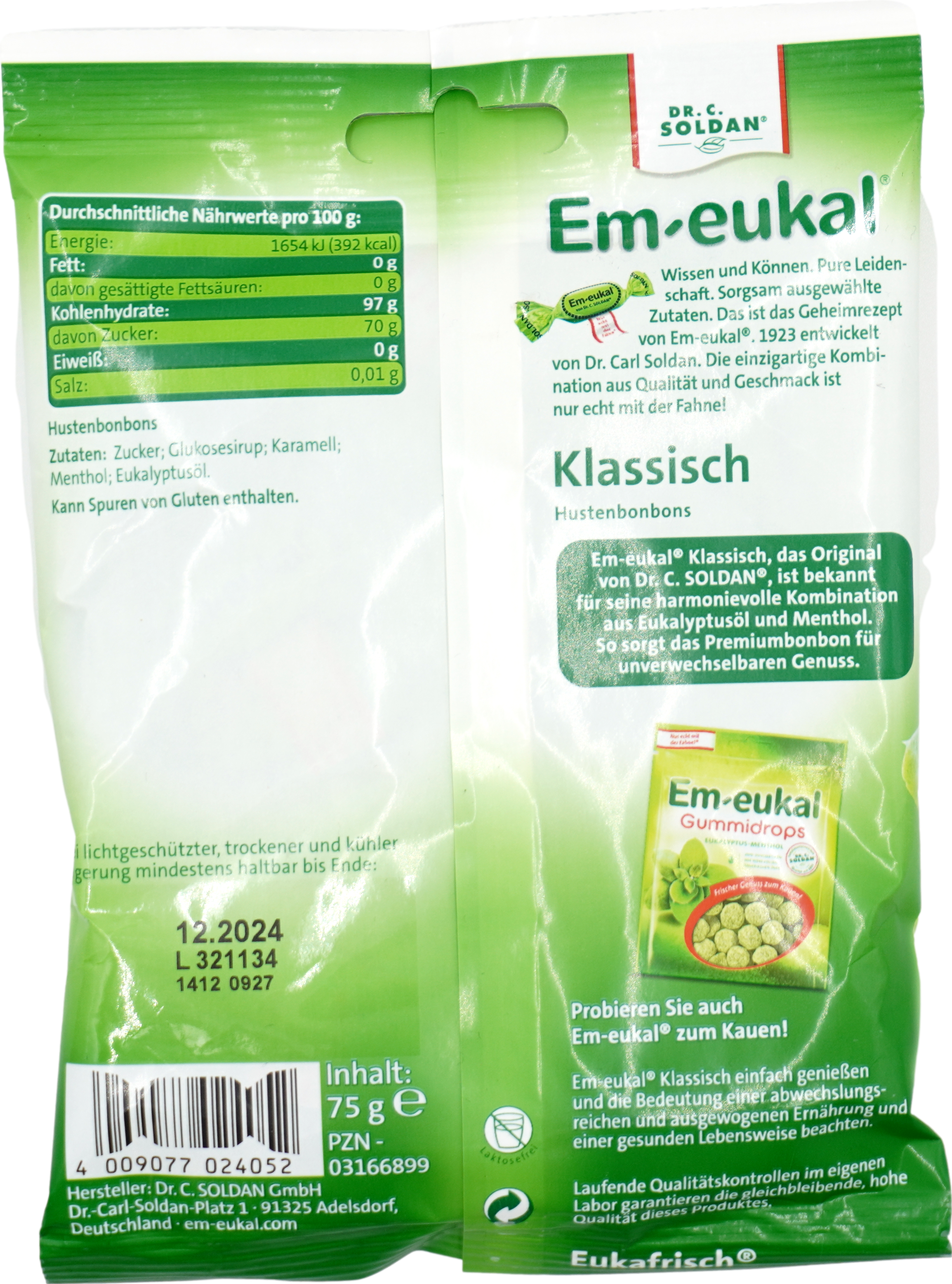 Em-Eukal Klassisch Hustenbonbon