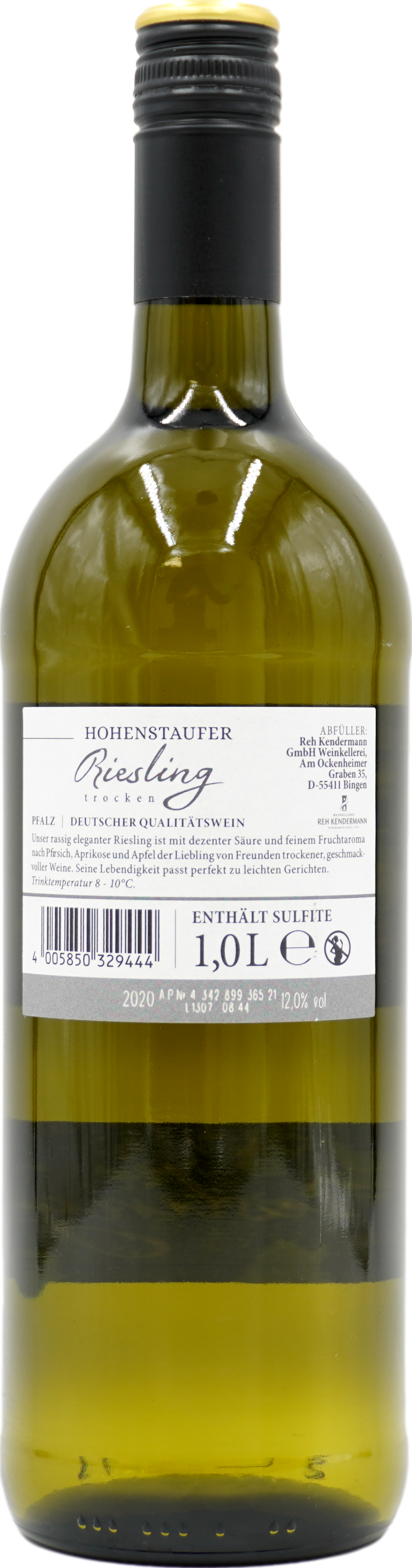 Riesling Pfalz QbA 2000 trocken weiß