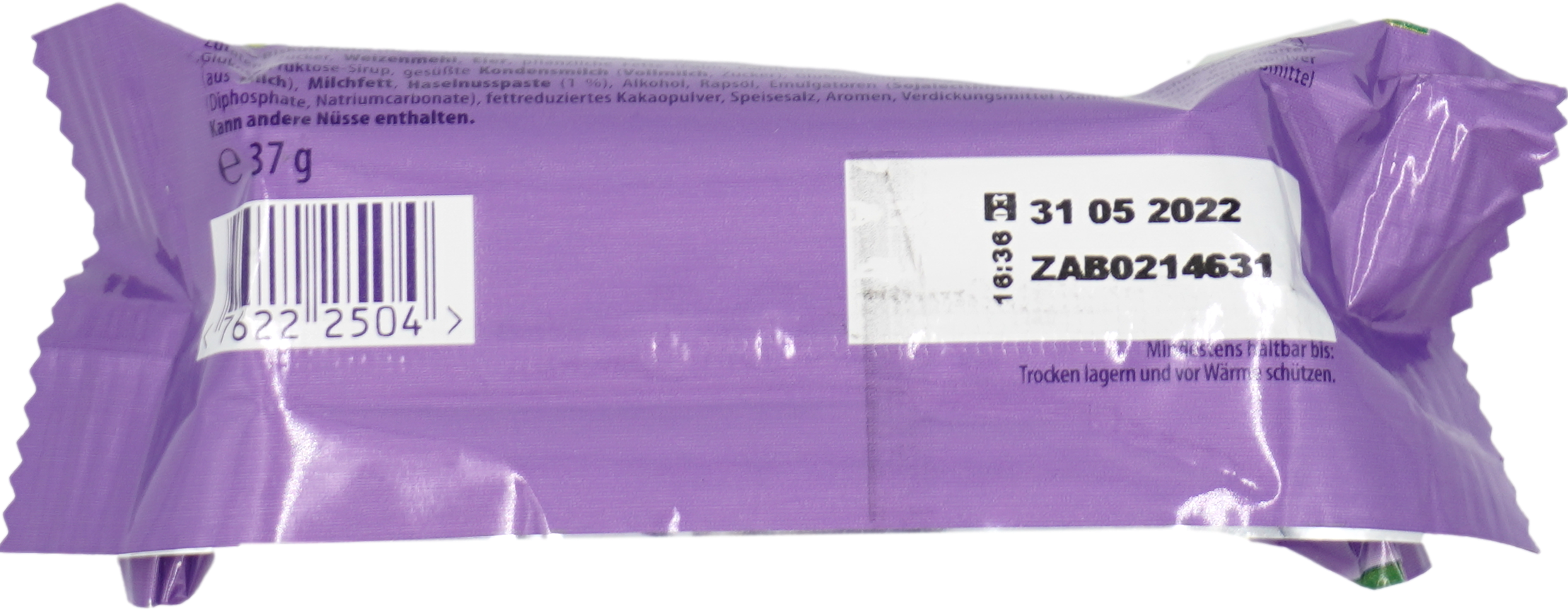 Milka Tender Nuss 37g