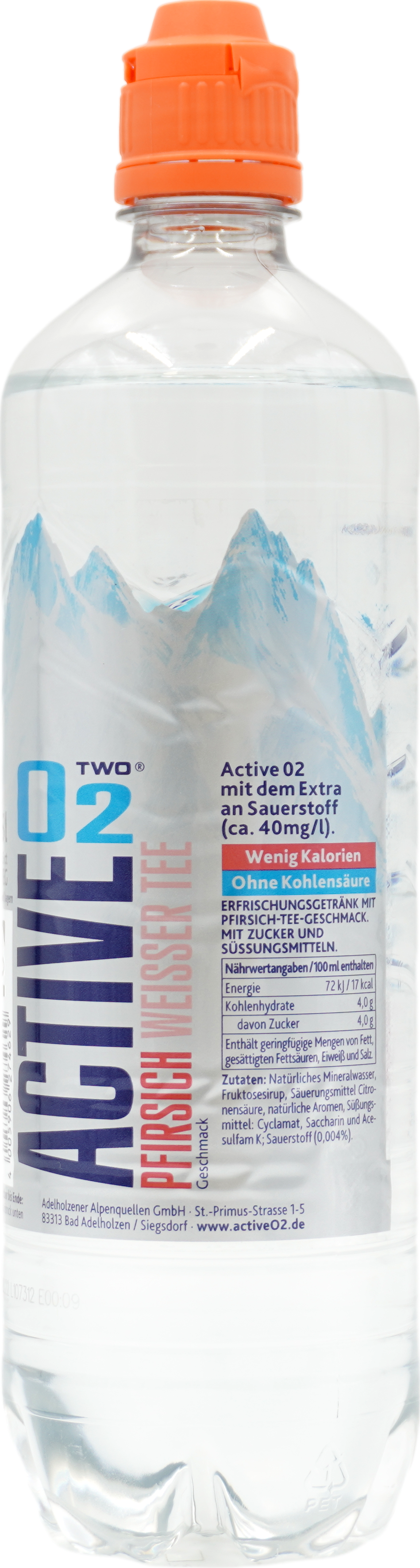 Adelholzener Active O2 Pfirsich