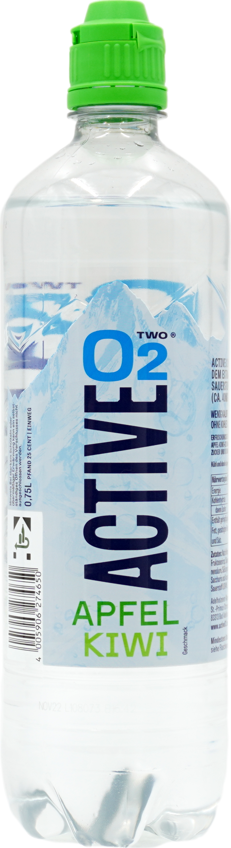 Adelholzener Active O2 Apfel Kiwi