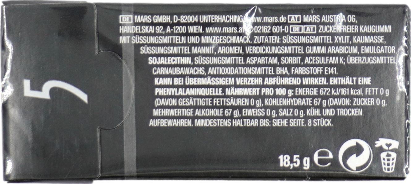 Wrigley´s 5 Gum Spearmint