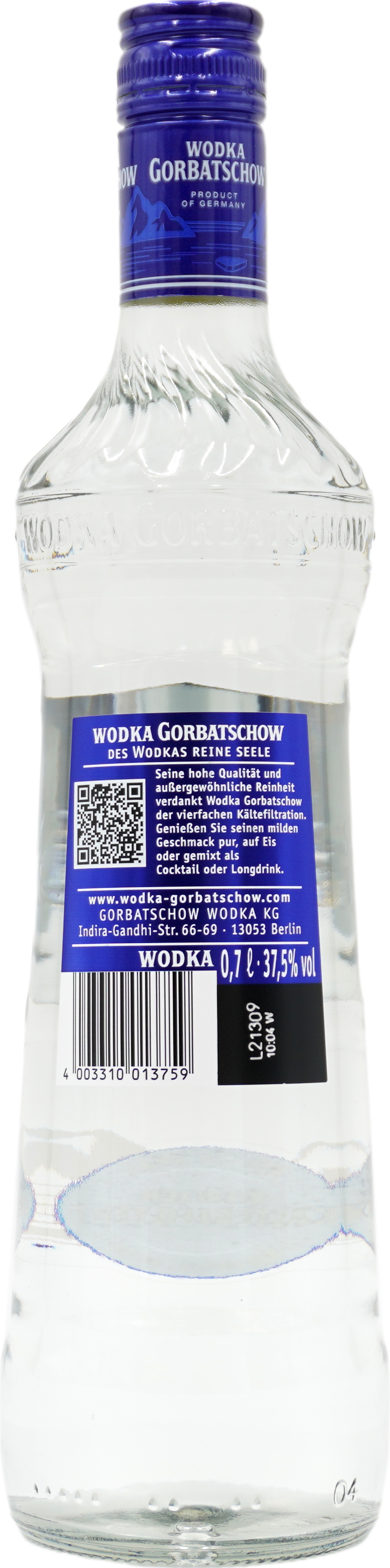 Wodka Gorbatschow 37,5%