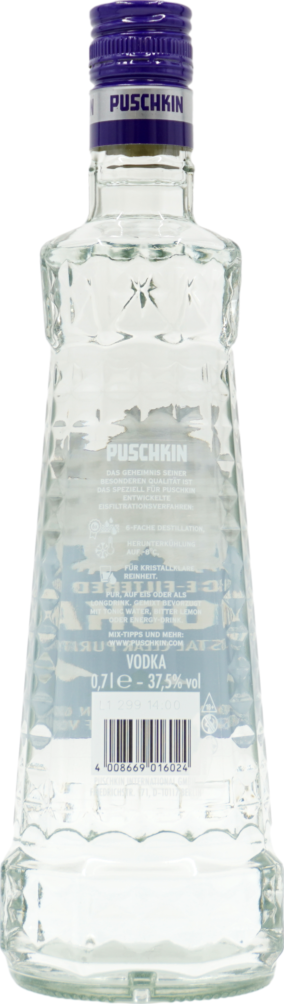 Puschkin Vodka 37,5%