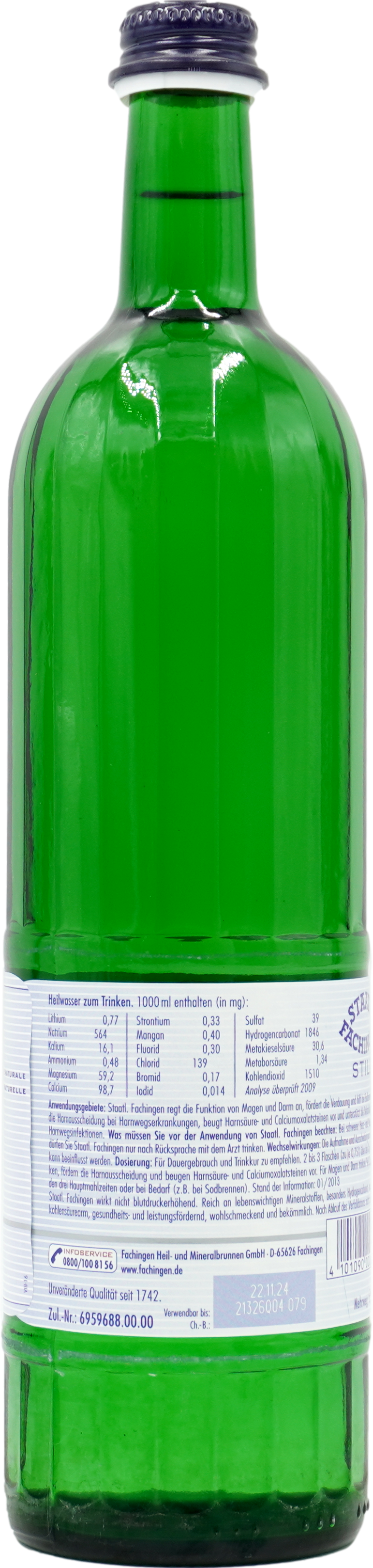 Staatlich Fachingen Still Heilwasser