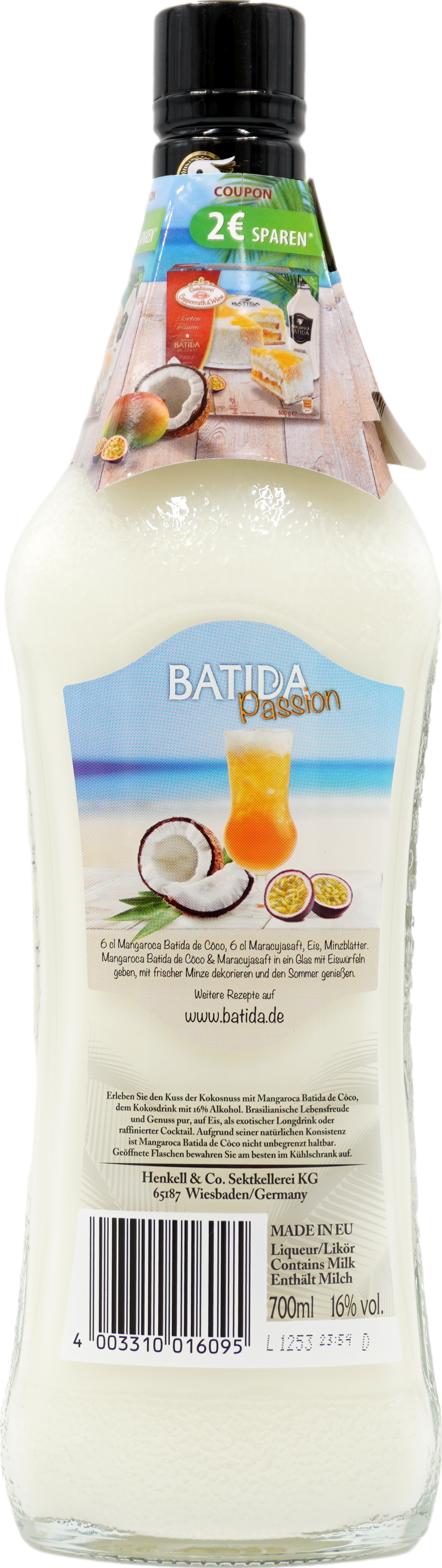 Mangaroca Batida de Coco 16%