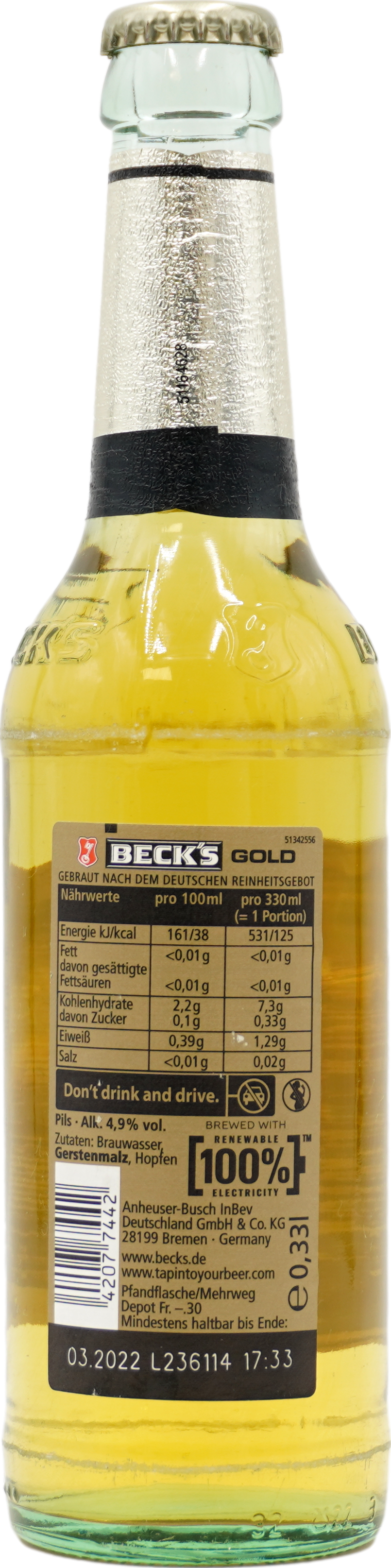 Beck´s Gold