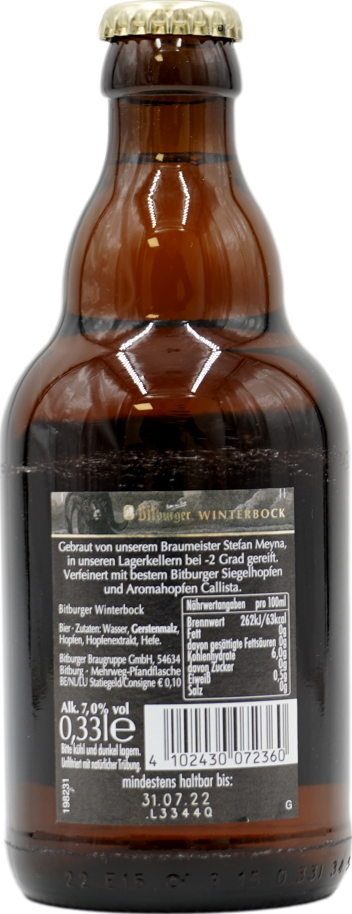 Bitburger Winterbock Helles Bockbier
