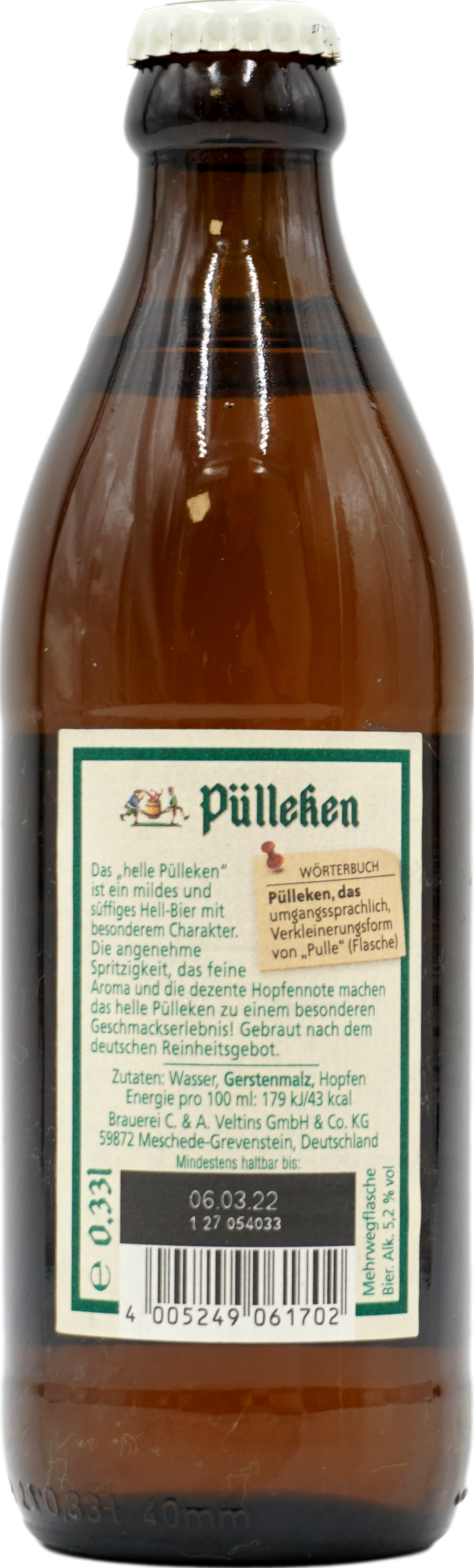 Veltins Pülleken helles