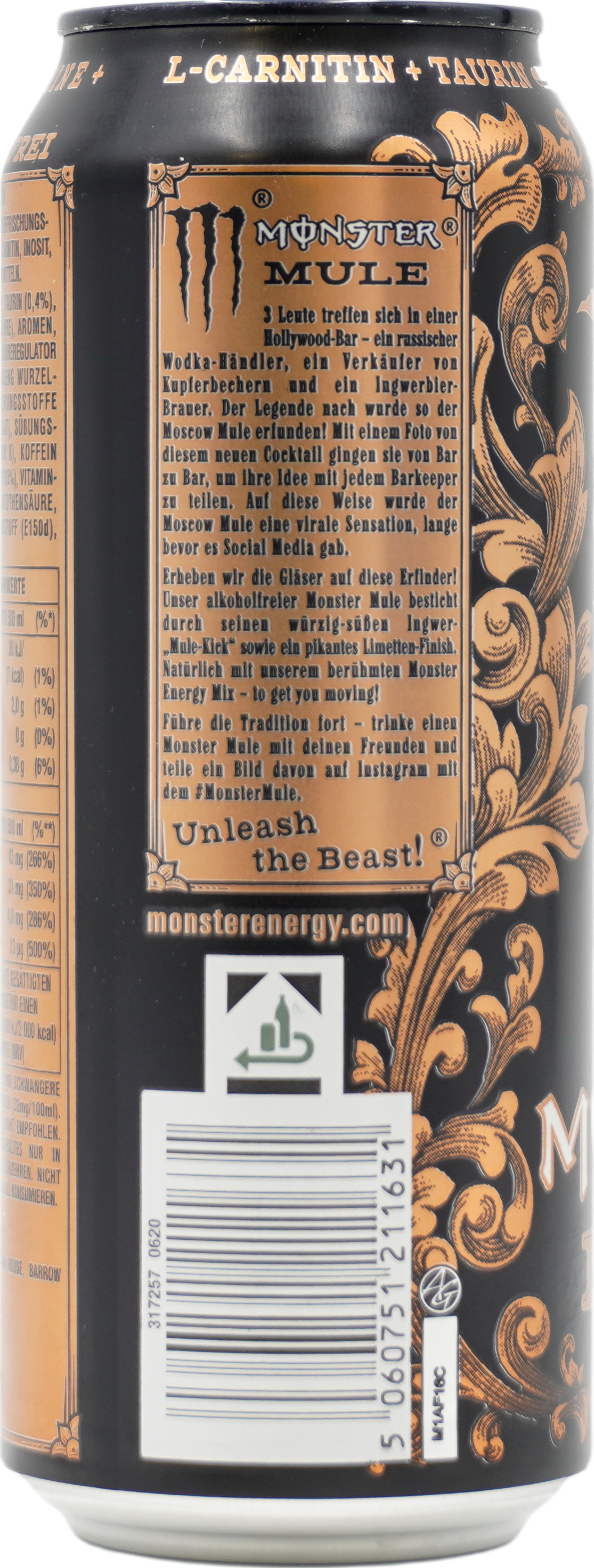 Monster Mule Ginger Brew