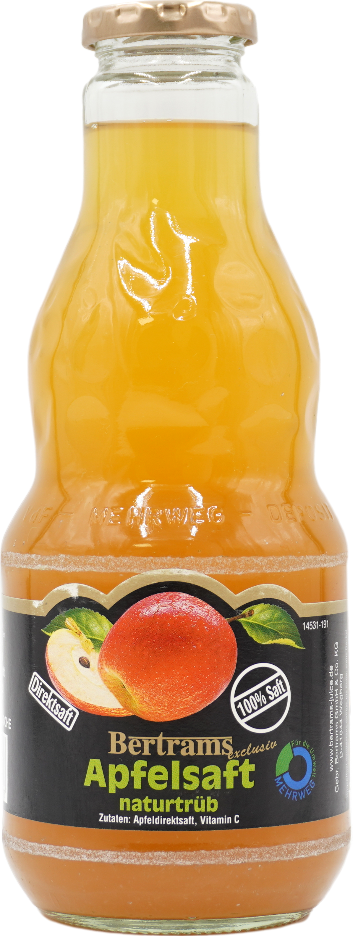 Bertrams Apfel-Direkt trüb 100%