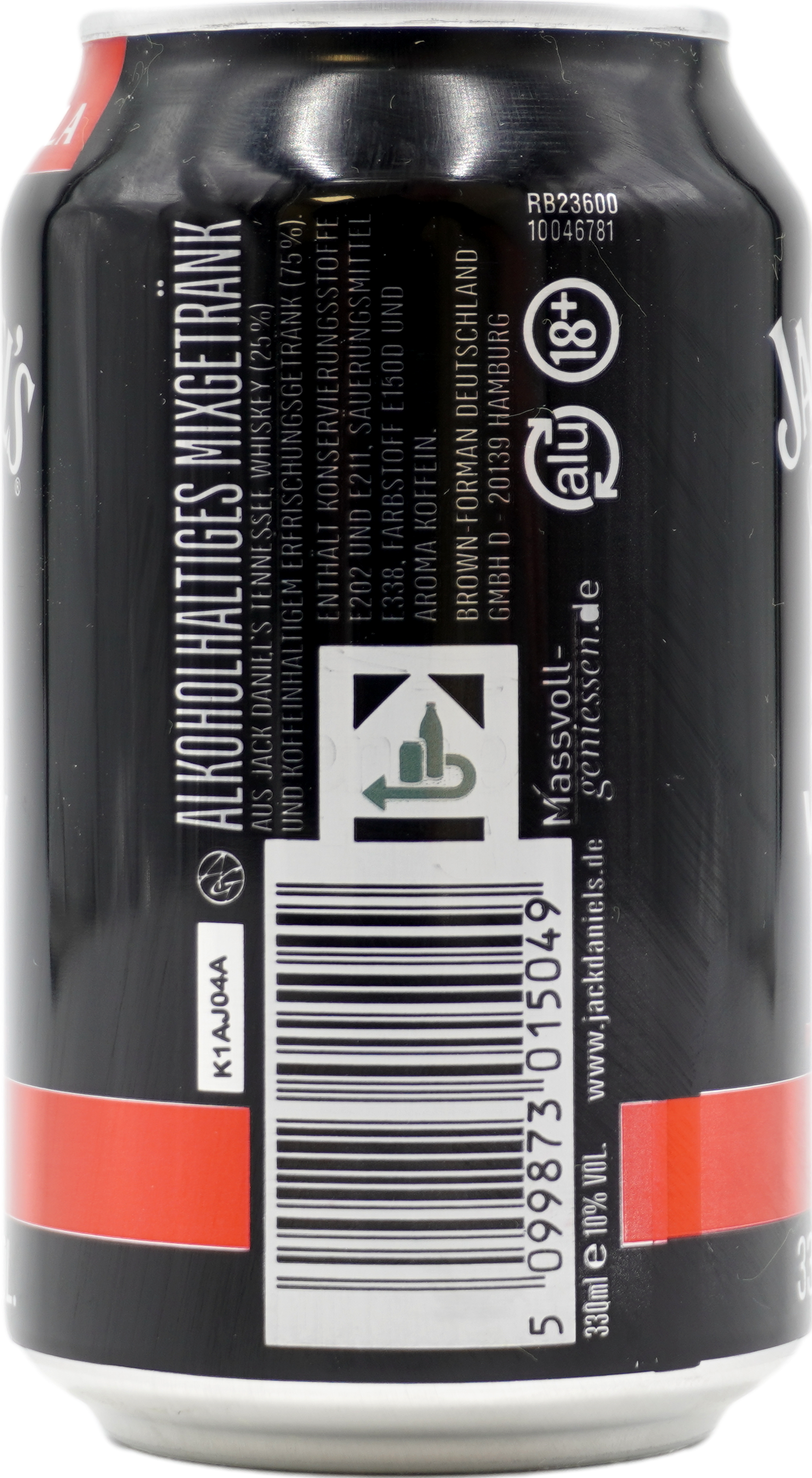 Jack Daniel`s & Cola 10%