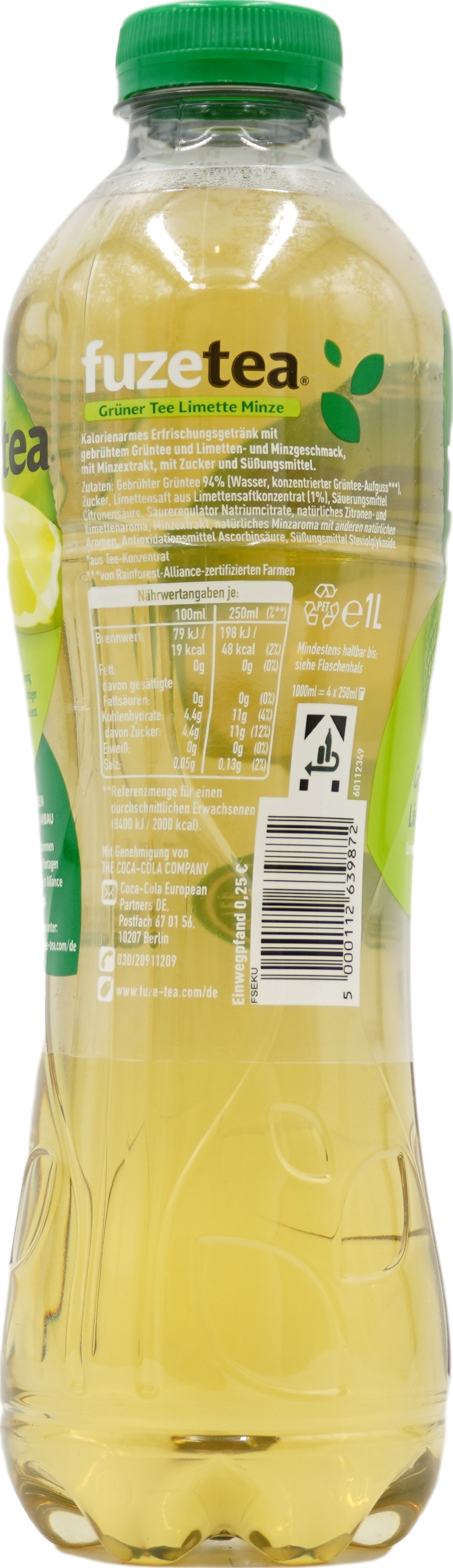 Fuze Tea  Grüntee Limette-Minze