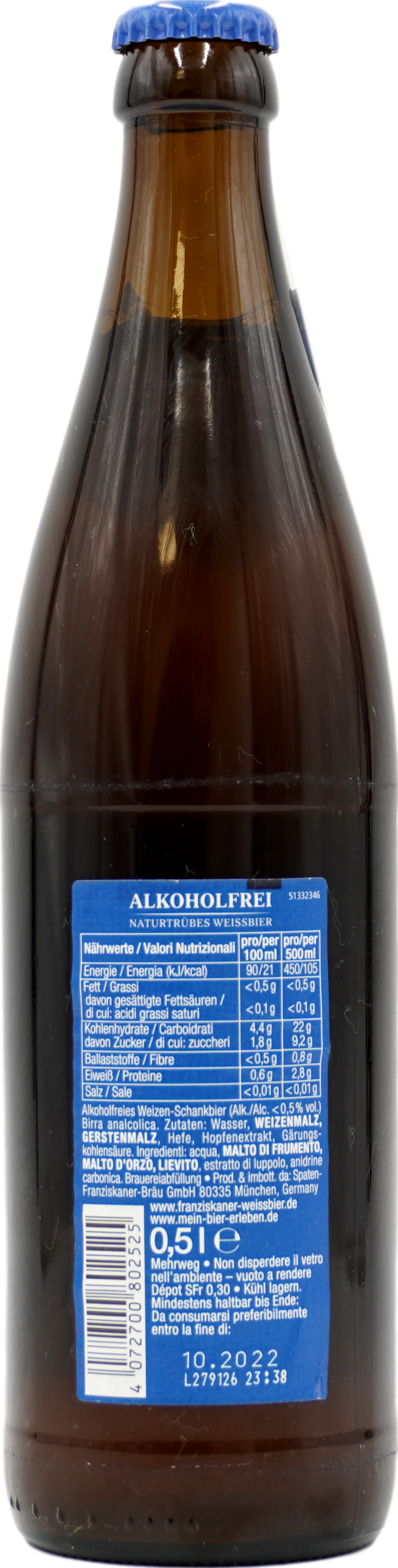 Franziskaner Weißbier alkoholfrei