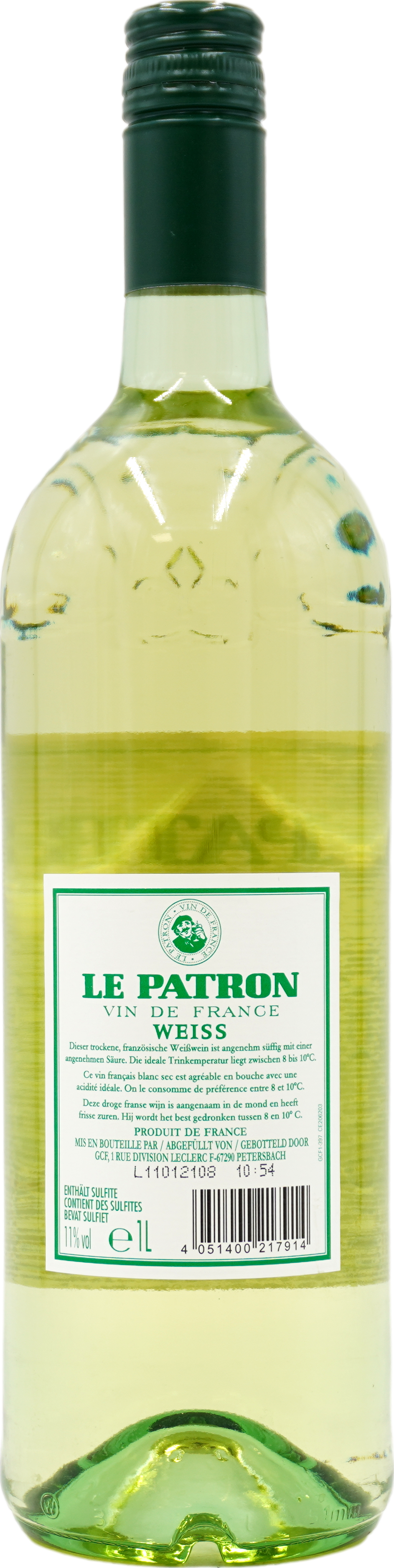 Le Patron blanc Tafelwein 2000 trocken