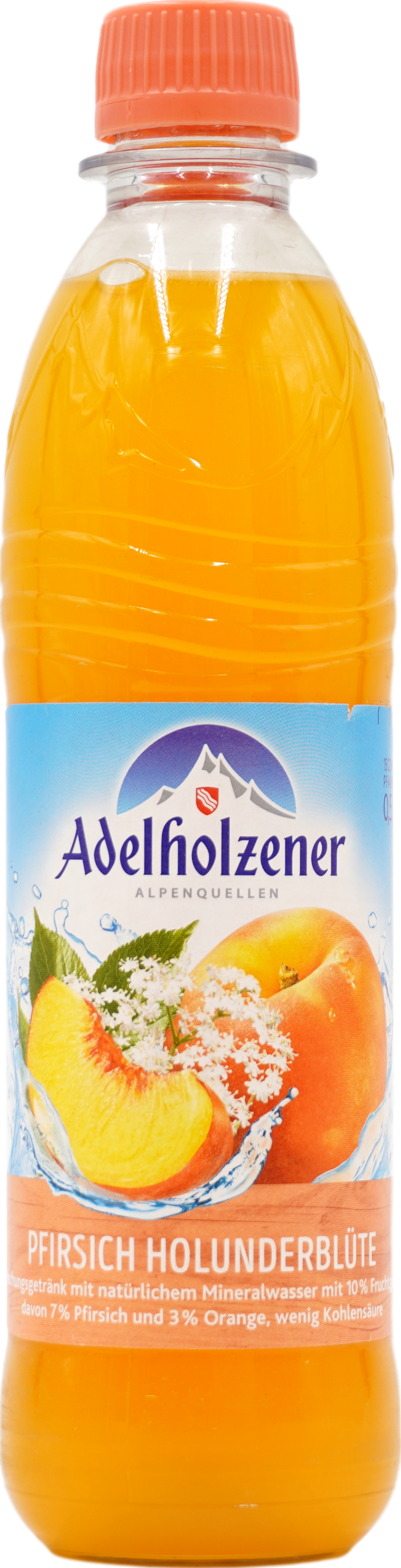 Adelholzener_Pfirsich-Holunderbluete_L6805_12_x_0_5l_PET-_1_x_0_5l_PET_2 Adelholzener Pfirsich-Holunderblüte