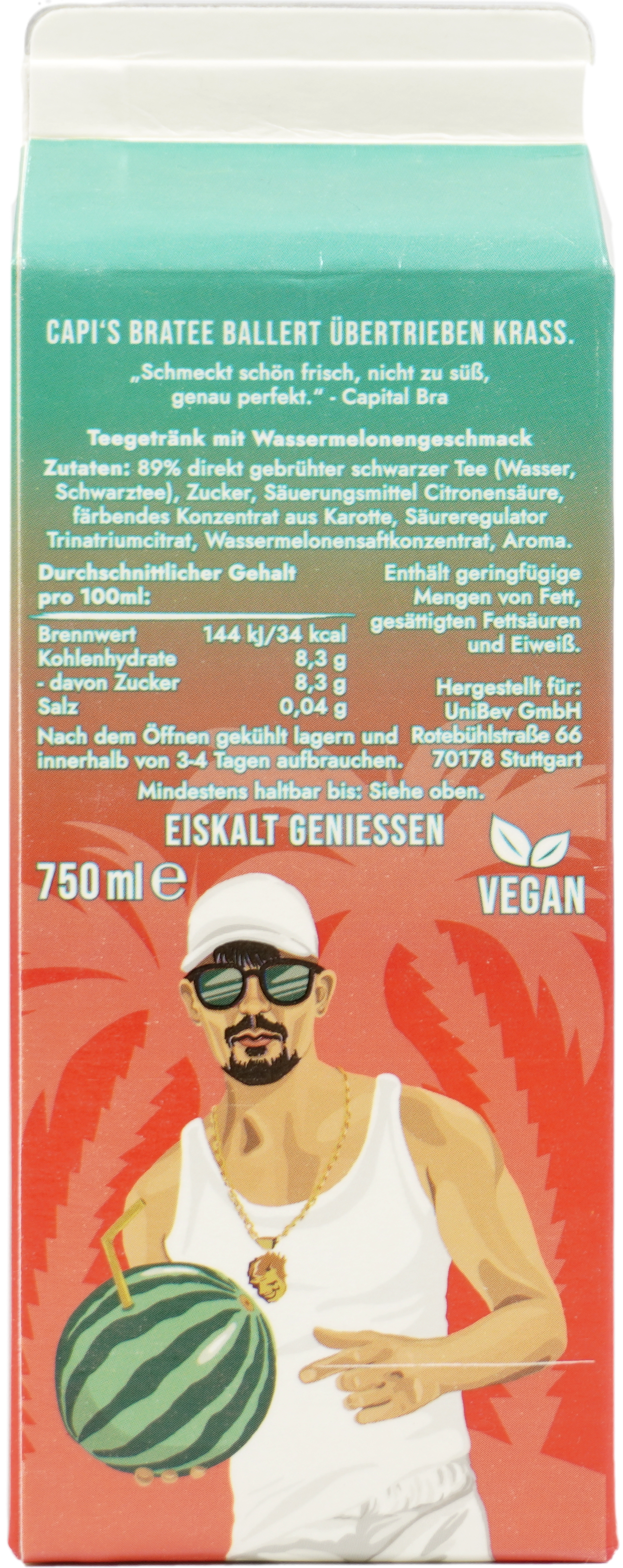 Bra Tee Wassermelone