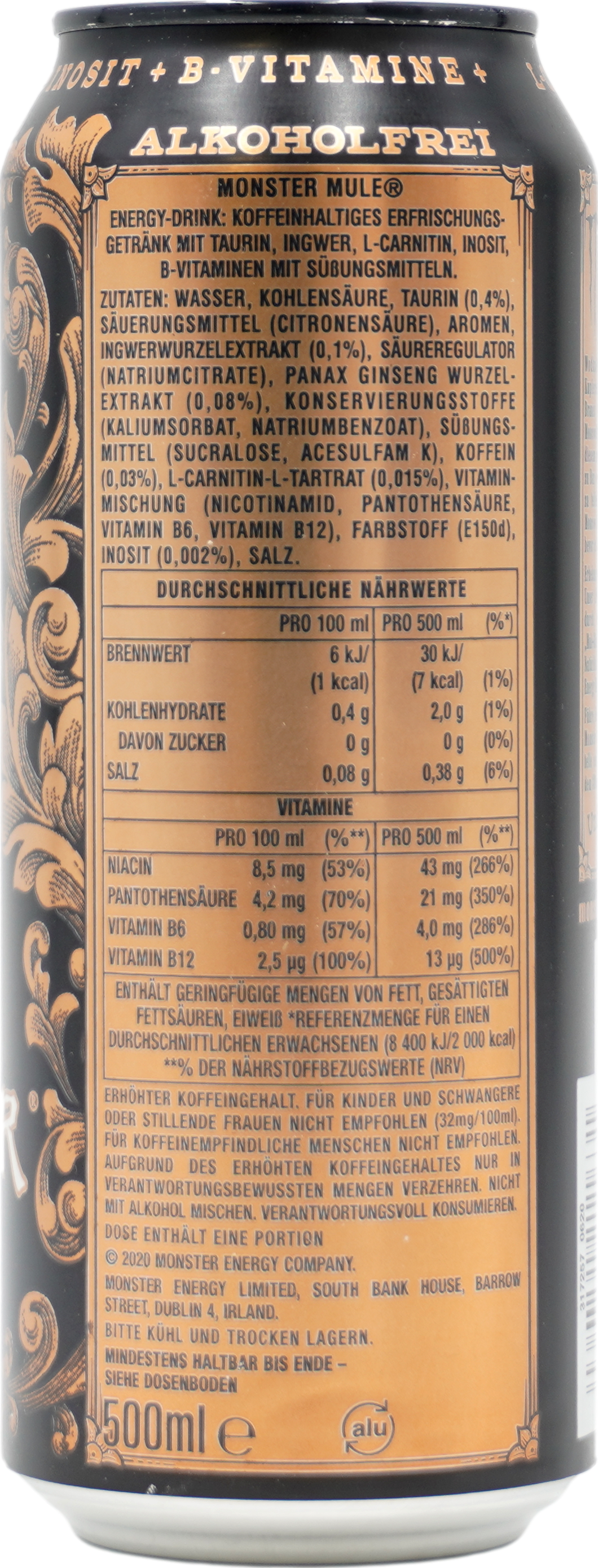 Monster Mule Ginger Brew